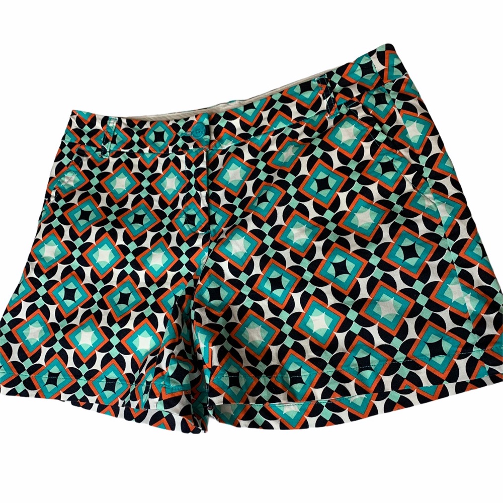 Crown & Ivy Women’s Mosaic print shorts size 10